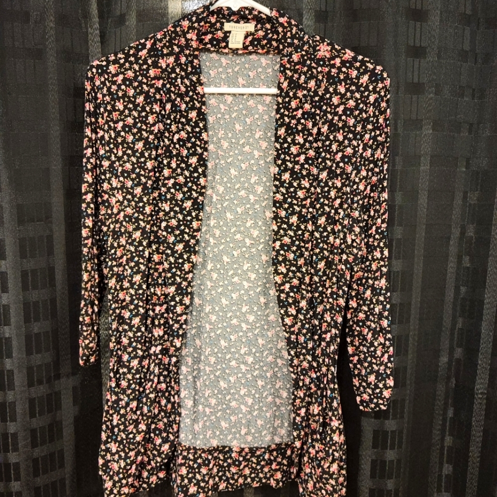 Floral Over Shirt